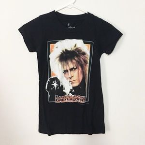 David Bowie Labrynth graphic tee t shirt